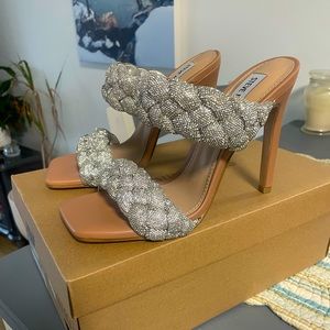 Steve Madden Women’s Kenley Rhinestone Heels size 7